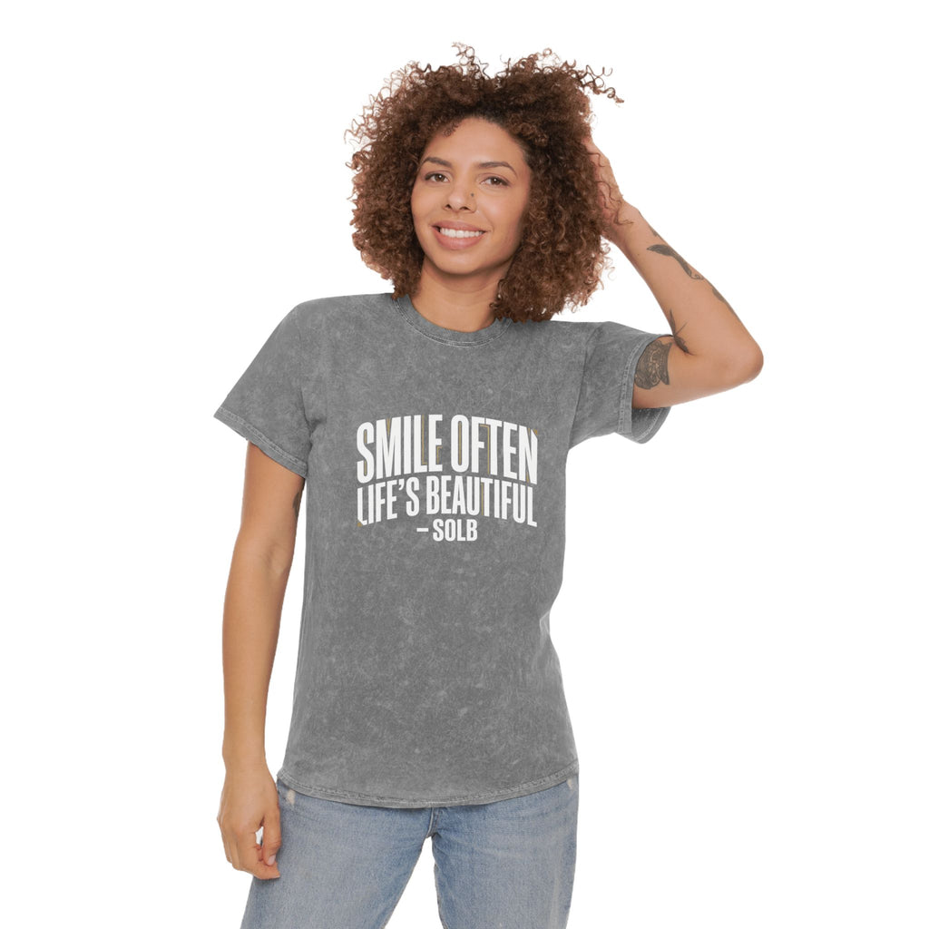 Smile Often T‑Shirt — "Life's Beautiful"