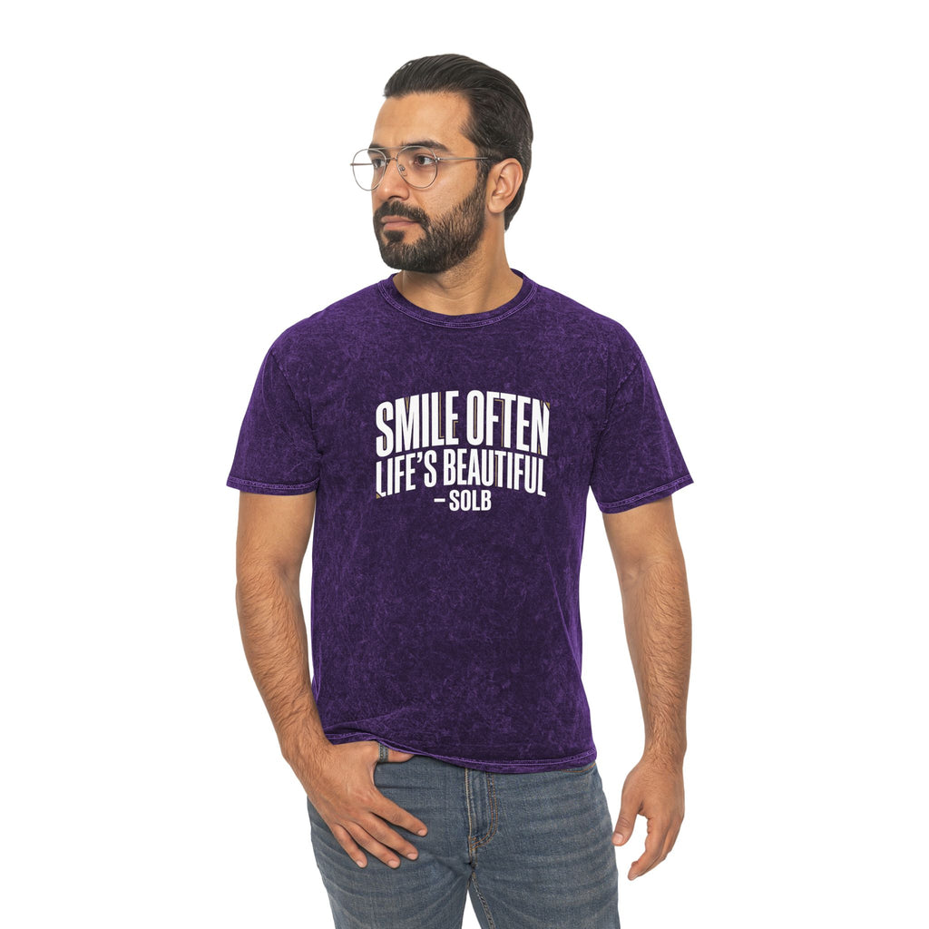 Smile Often T‑Shirt — "Life's Beautiful"