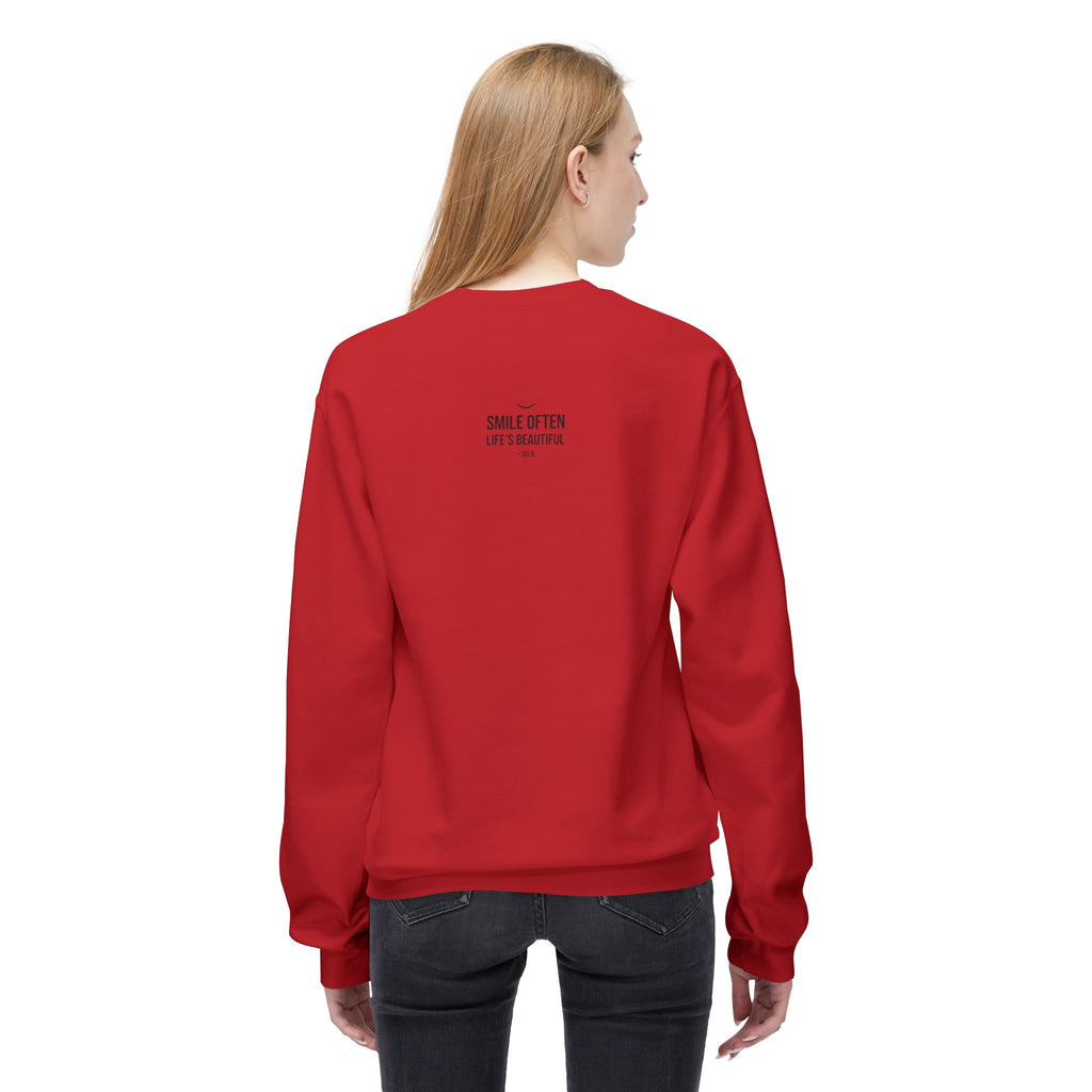 Smile Often  "Life's Beautiful" Inspirational Pullover
