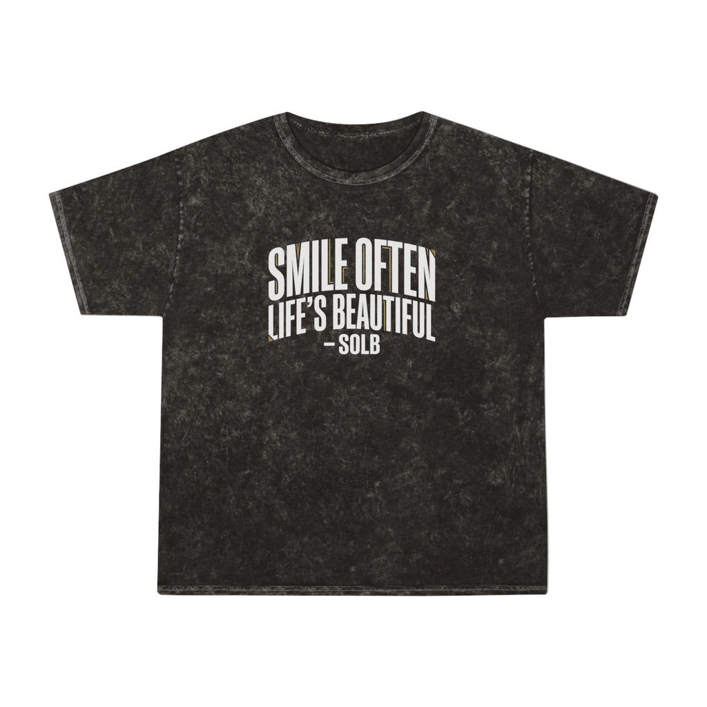 Smile Often T‑Shirt — "Life's Beautiful"