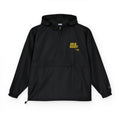 Big Energy Jacket — Yellow Floral Alaska Outline Chest Print