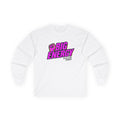 Big Energy Long Sleeve Tee — Retro Bold Graphic "Bigger Your Power"