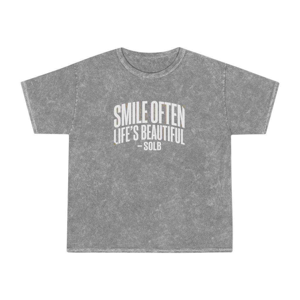 Smile Often T‑Shirt — "Life's Beautiful"