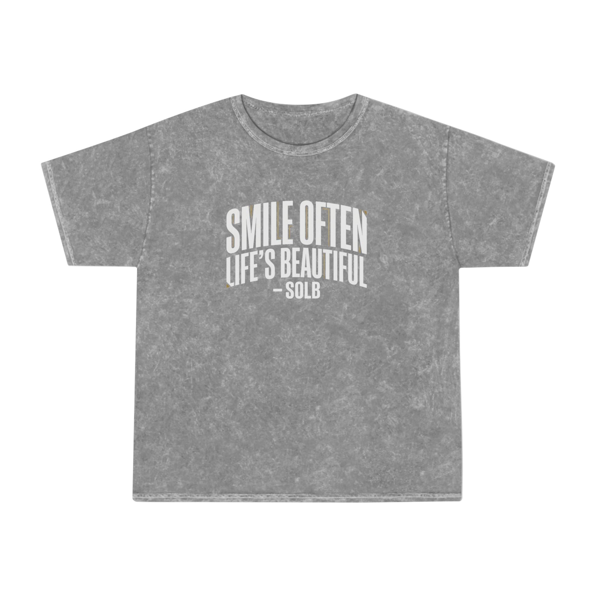 Smile Often T‑Shirt — "Life's Beautiful"