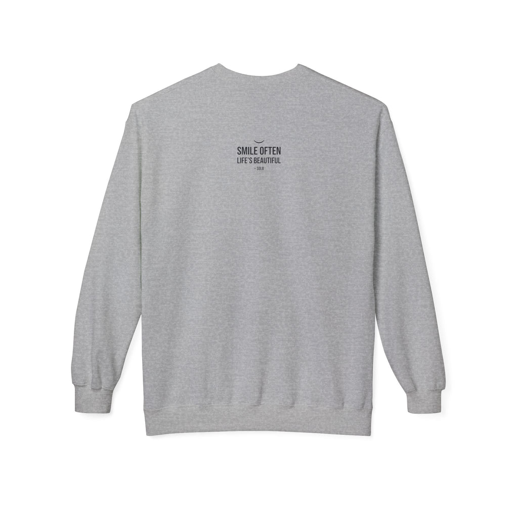 Smile Often  "Life's Beautiful" Inspirational Pullover