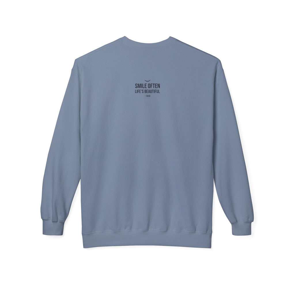 Smile Often  "Life's Beautiful" Inspirational Pullover