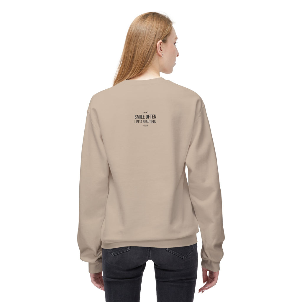 Smile Often  "Life's Beautiful" Inspirational Pullover
