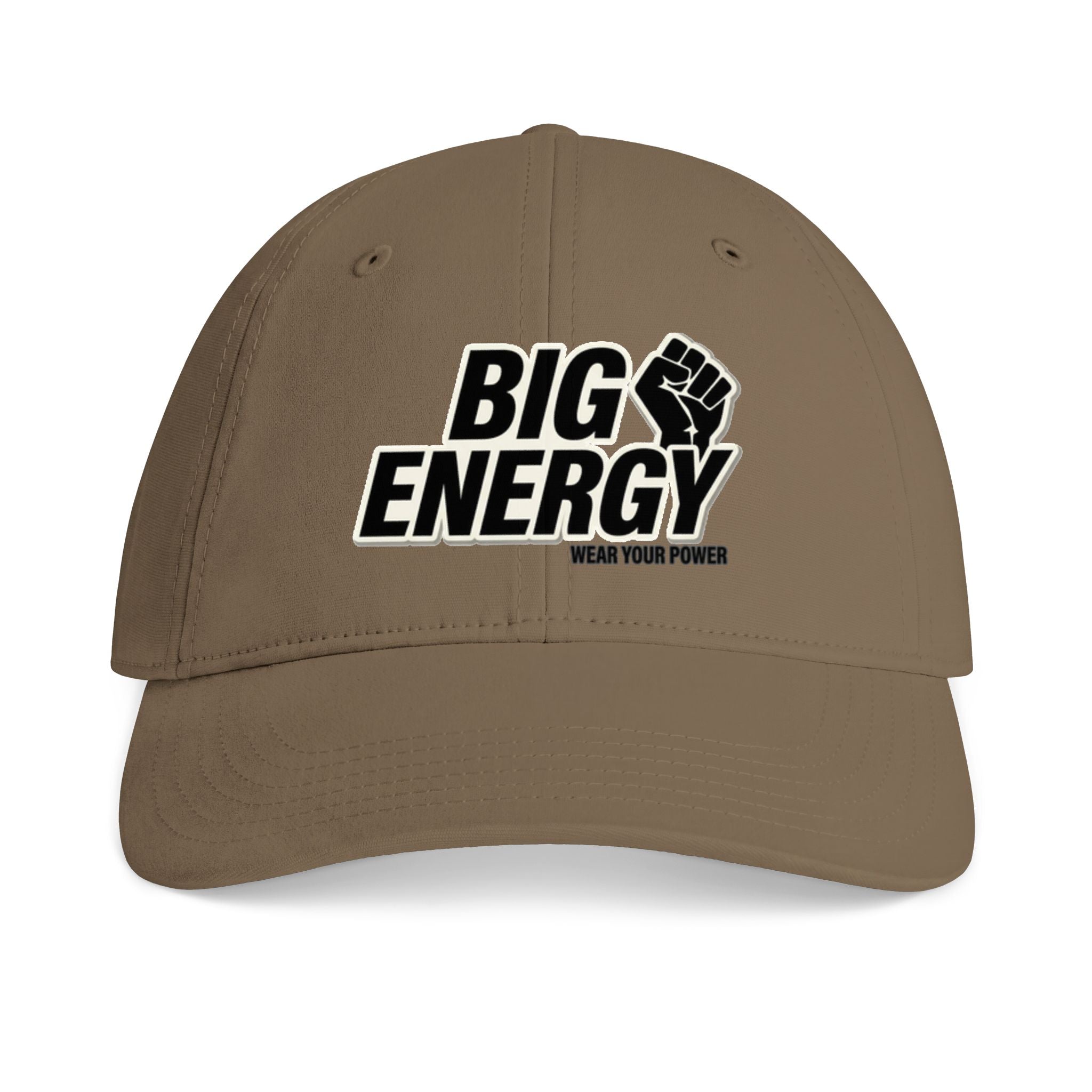 Big Energy Cap — "Wear Your Power" Embroidered ' Fist Baseball Hat