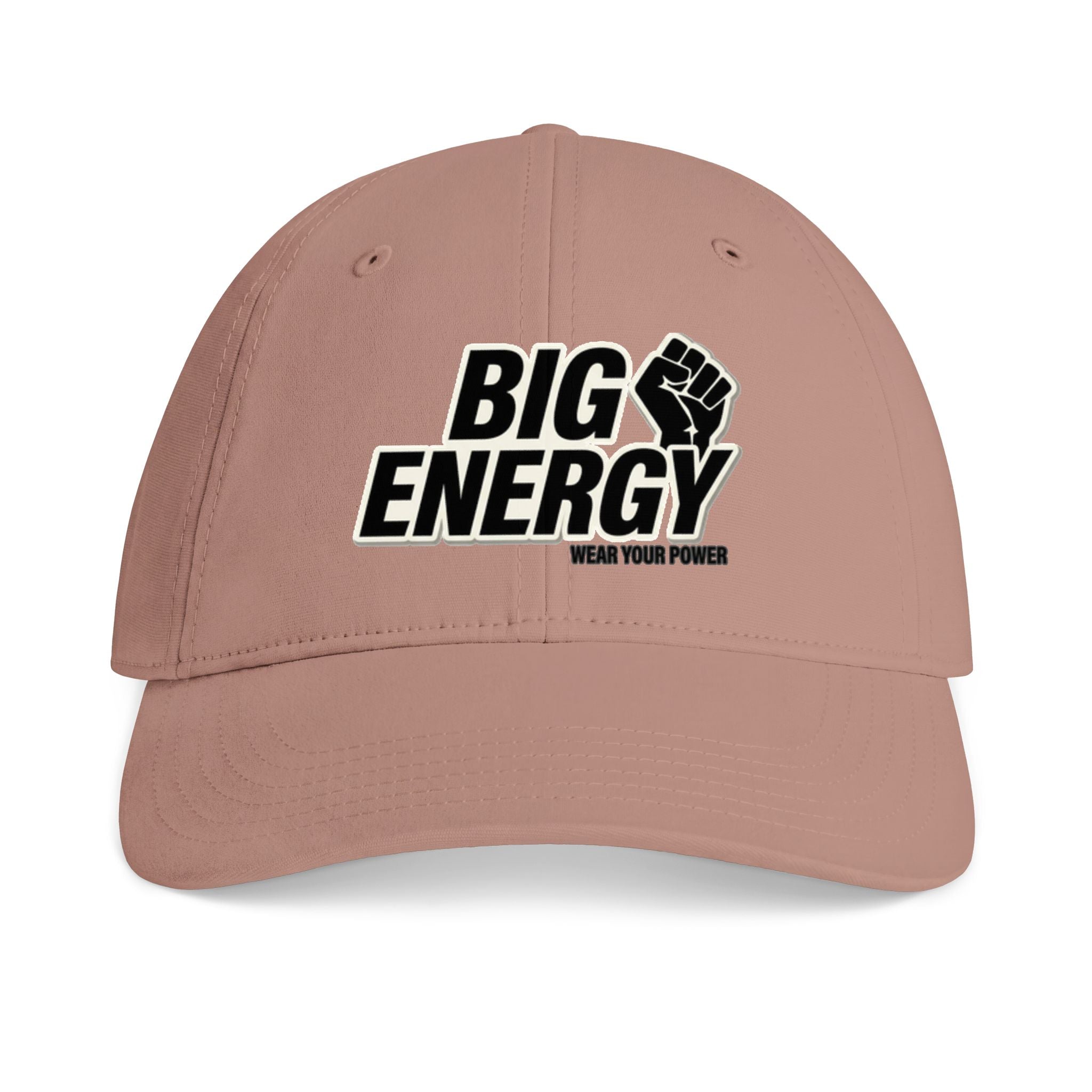 Big Energy Cap — "Wear Your Power" Embroidered ' Fist Baseball Hat