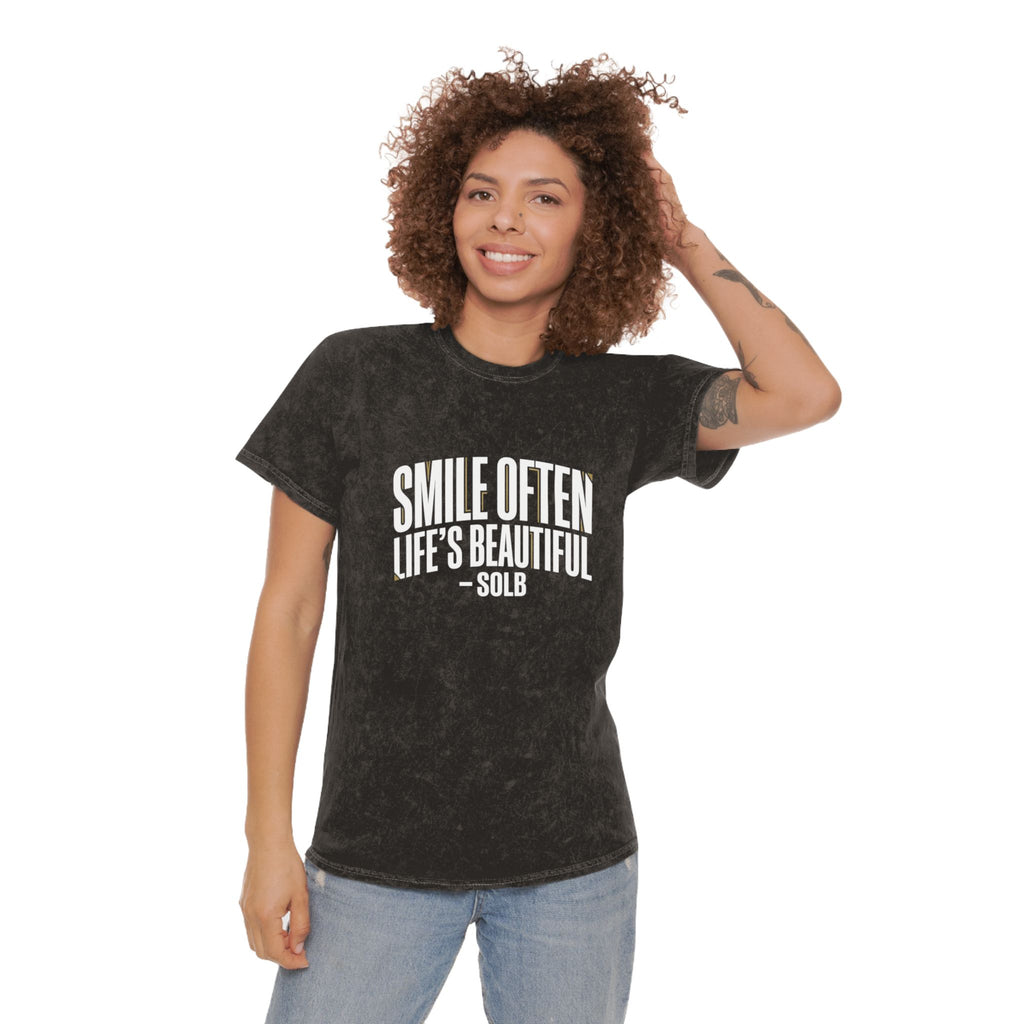 Smile Often T‑Shirt — "Life's Beautiful"