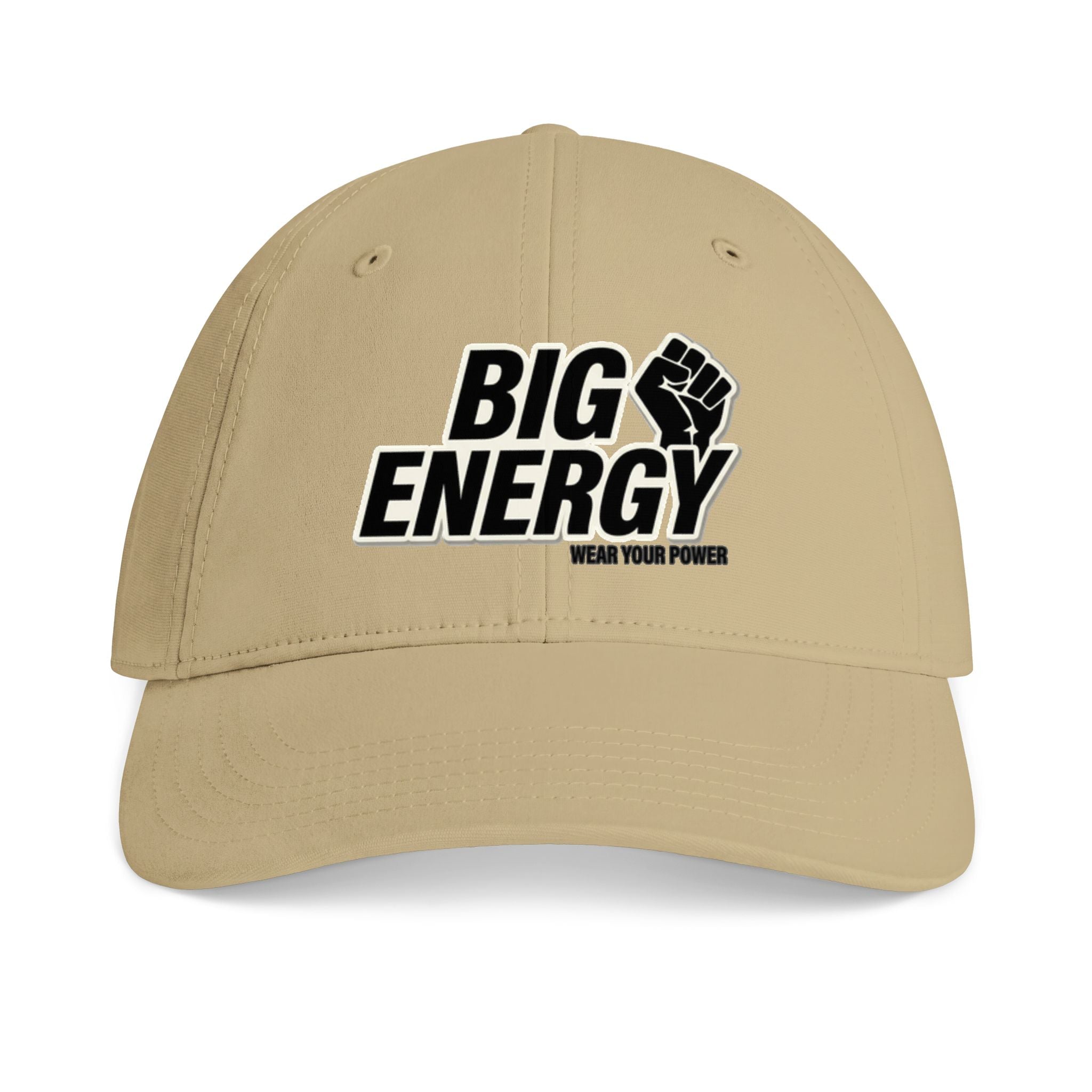 Big Energy Cap — "Wear Your Power" Embroidered ' Fist Baseball Hat