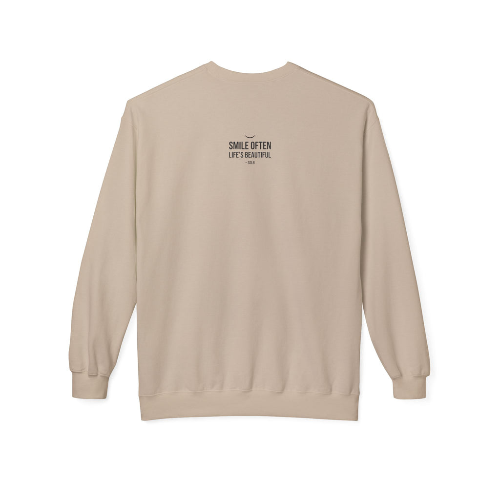 Smile Often  "Life's Beautiful" Inspirational Pullover