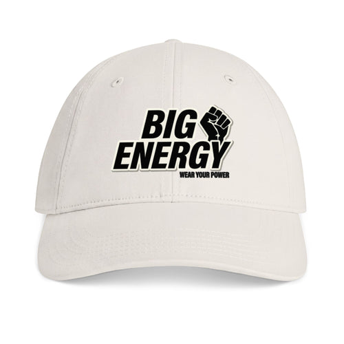 Big Energy Cap — "Wear Your Power" Embroidered ' Fist Baseball Hat