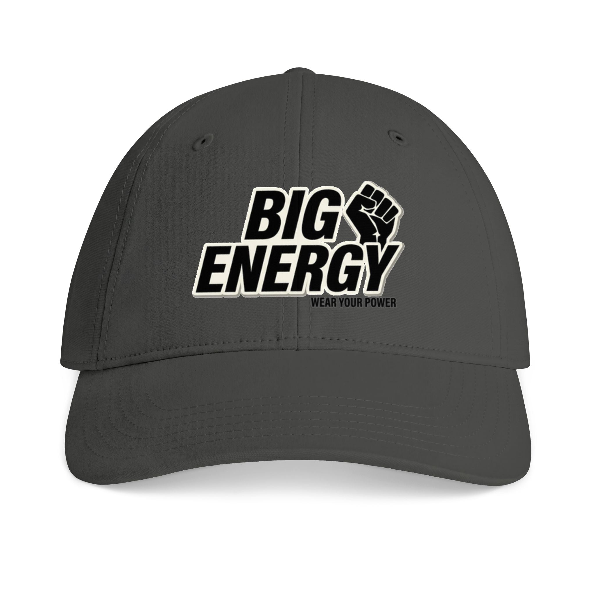 Big Energy Cap — "Wear Your Power" Embroidered ' Fist Baseball Hat