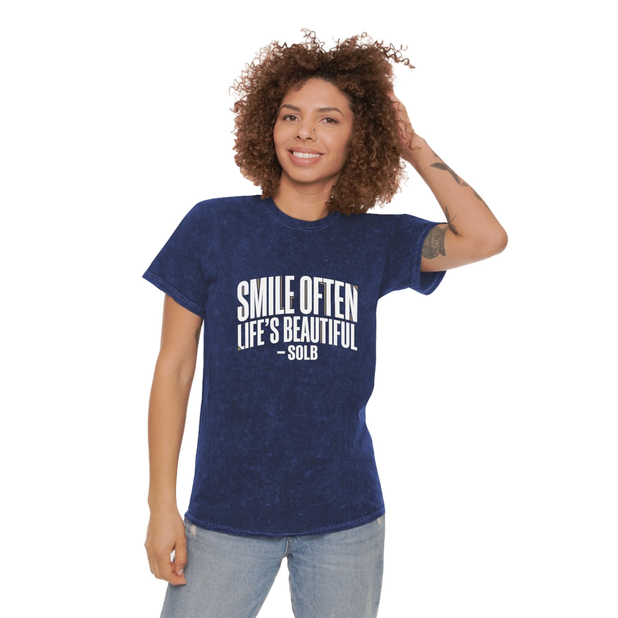 Smile Often T‑Shirt — "Life's Beautiful"