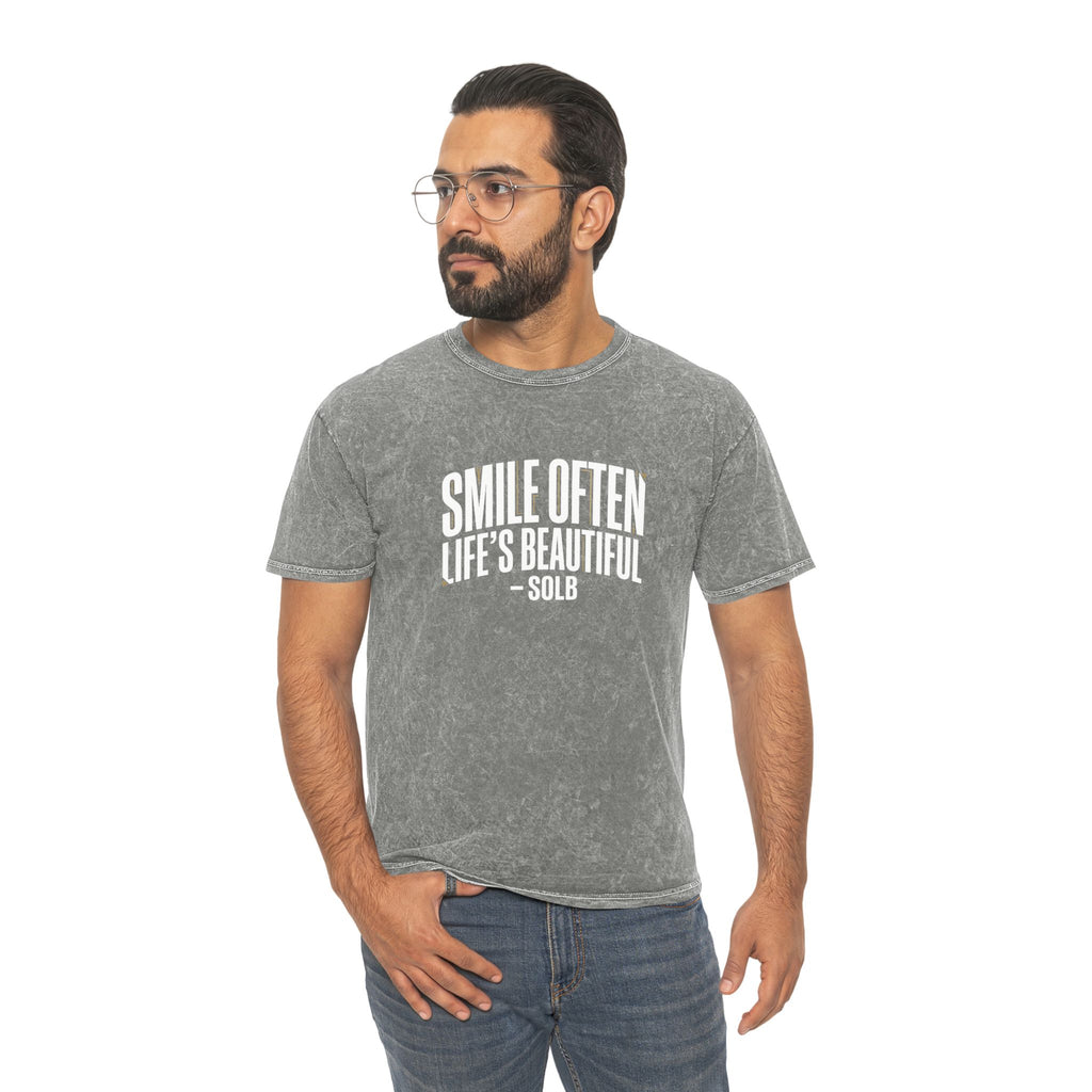 Smile Often T‑Shirt — "Life's Beautiful"