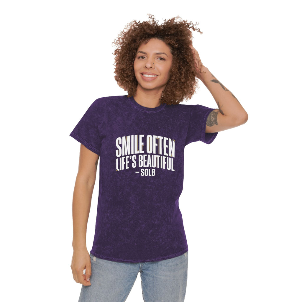 Smile Often T‑Shirt — "Life's Beautiful"